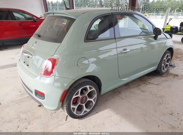 3C3CFFBR1GT191018 2016 FIAT 500 Green Задня права чверть