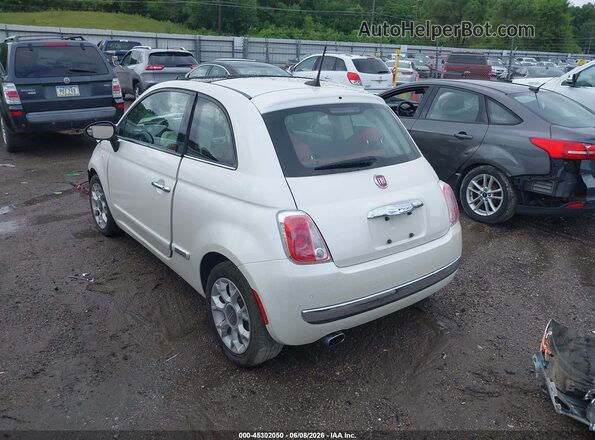 3C3CFFCR4HT544013 2017 FIAT 500 White Задня ліва чверть