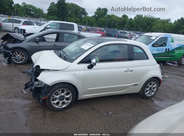 3C3CFFCR4HT544013 2017 FIAT 500 White Панорамний вид салону 360°