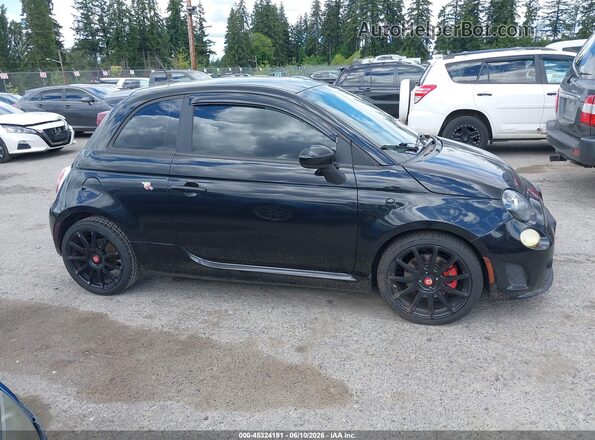 3C3CFFFH8HT556359 2017 FIAT 500 Black Вид задньої частини салону