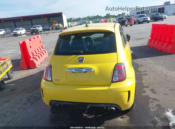 3C3CFFFH9GT161606 2016 FIAT 500 Yellow 