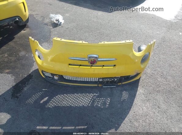 3C3CFFFH9GT161606 2016 FIAT 500 Yellow Սարքավորումների վահանակի տեսք
