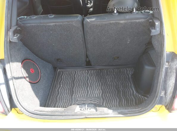 3C3CFFFH9GT161606 2016 FIAT 500 Yellow 