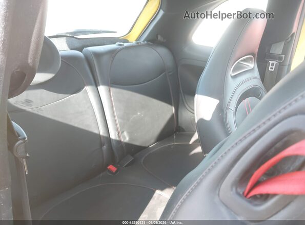 3C3CFFFH9GT161606 2016 FIAT 500 Yellow VIN կոդի պիտակի տեսք
