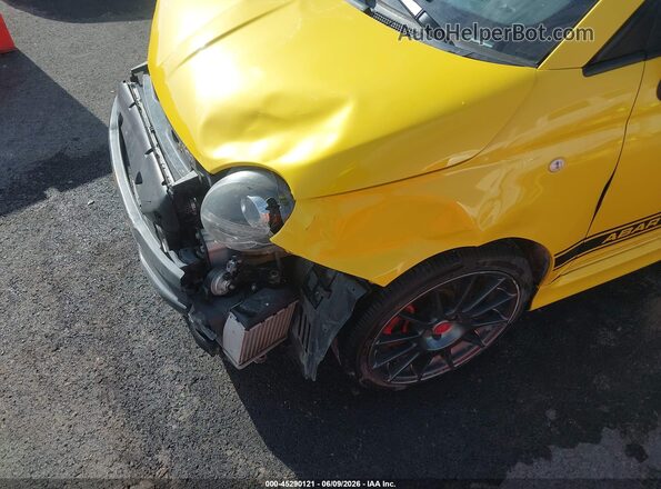 3C3CFFFH9GT161606 2016 FIAT 500 Yellow 
