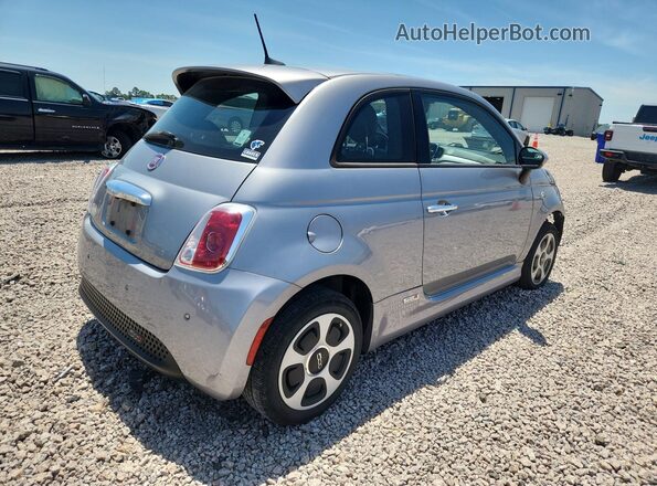 3C3CFFGE3JT465090 2018 FIAT 500 Silver Задня права чверть