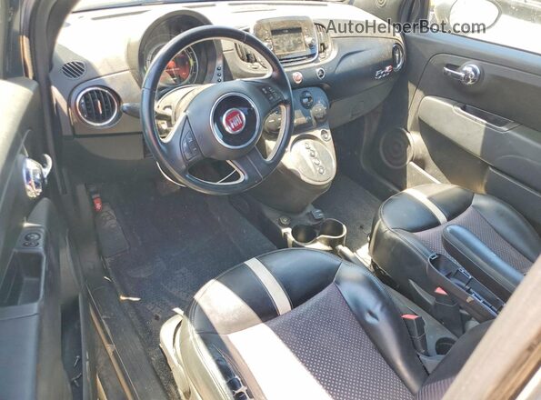 3C3CFFGE4GT193111 2016 FIAT 500 Gray წინა პანელის ხედი
