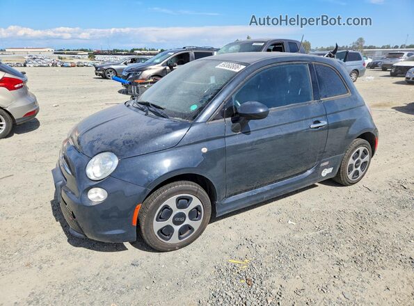 3C3CFFGE4GT193111 2016 FIAT 500 Gray Հետևի ձախ