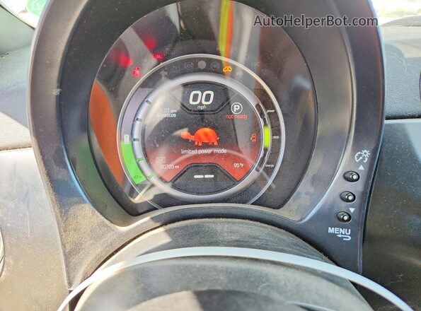 3C3CFFGE4GT193111 2016 FIAT 500 Gray Առջևի վահանակի տեսք