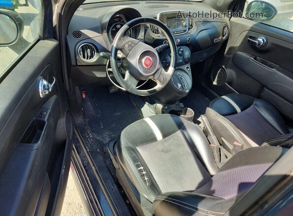 3C3CFFGE4GT193111 2016 FIAT 500 Gray Շարժիչի բաժամունքի տեսք