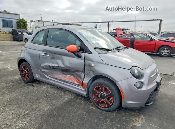 3C3CFFGE4GT214166 2016 FIAT 500 Gray Front right