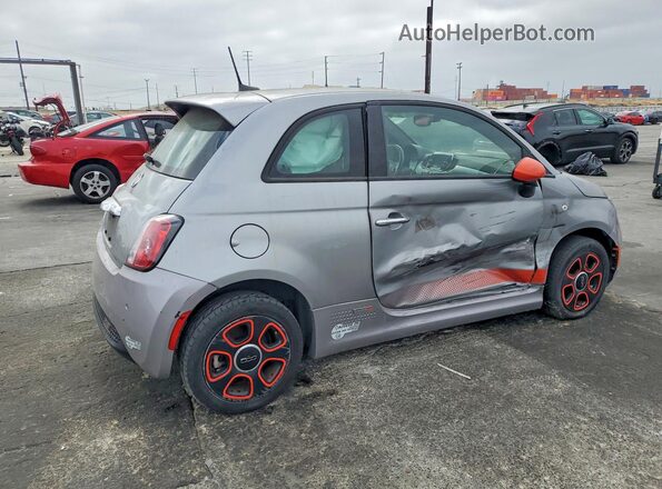 3C3CFFGE4GT214166 2016 FIAT 500 Gray Rear right