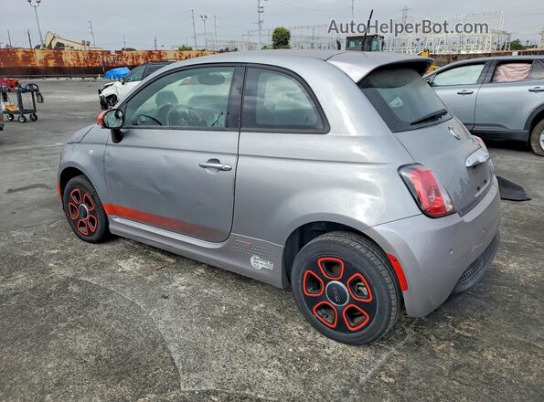 3C3CFFGE4GT214166 2016 FIAT 500 Gray Rear left