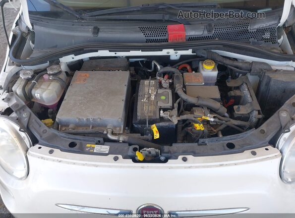 3C3CFFGE5GT120829 2016 FIAT 500E White Вид ззаду