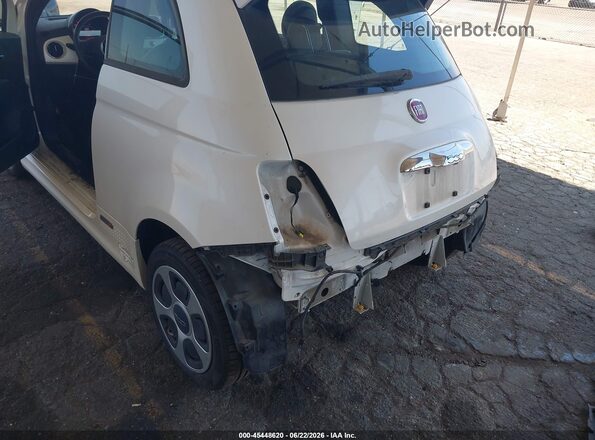 3C3CFFGE5GT120829 2016 FIAT 500E White Вид спереду