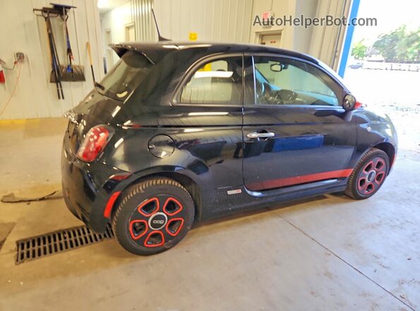 3C3CFFGE6GT125716 2016 FIAT 500 Black Trasero derecho