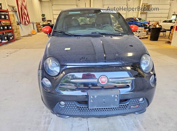 3C3CFFGE6GT125716 2016 FIAT 500 Black Vista frontal