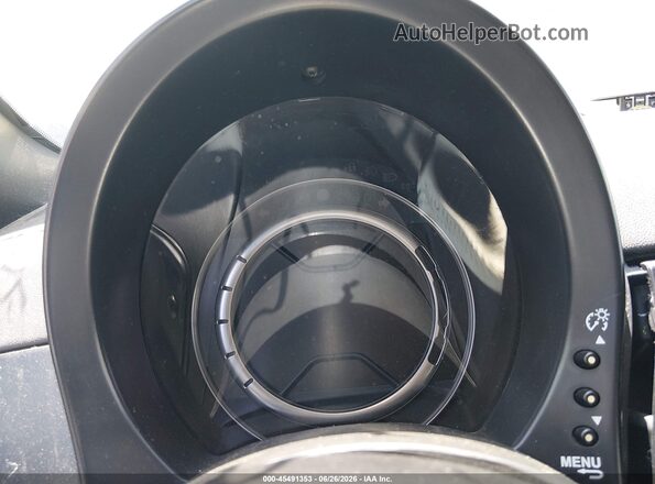 3C3CFFGE7GT113669 2016 FIAT 500E Black Instrument cluster view