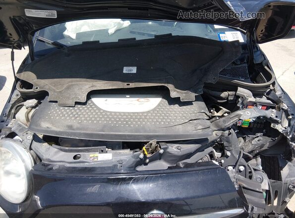 3C3CFFGE7GT113669 2016 FIAT 500E Black Rear view