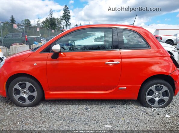 3C3CFFGE9GT133633 2016 FIAT 500E Orange 