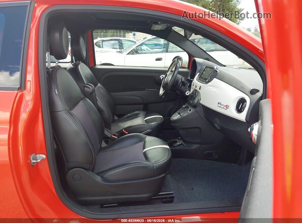 3C3CFFGE9GT133633 2016 FIAT 500E Orange 
