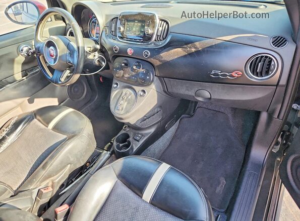 3C3CFFGE9GT173758 2016 FIAT 500 Black 