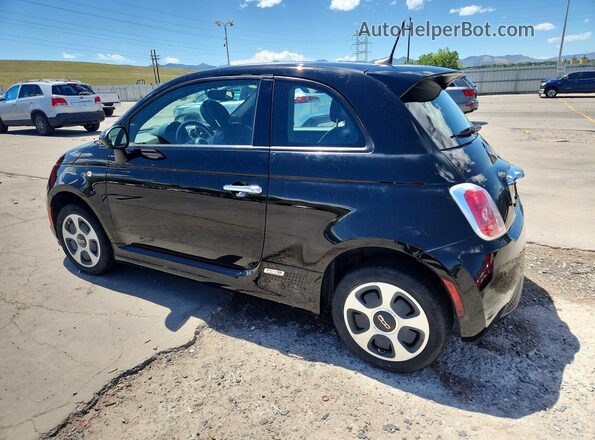 3C3CFFGE9GT201557 2016 FIAT 500 Black Հետևի ձախ