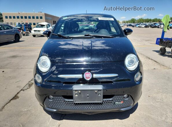 3C3CFFGE9GT201557 2016 FIAT 500 Black Դիմացի տեսք