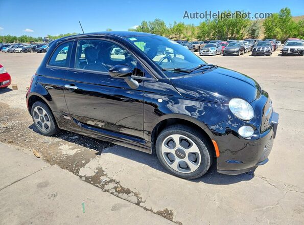 3C3CFFGE9GT201557 2016 FIAT 500 Black Առջևի աջ