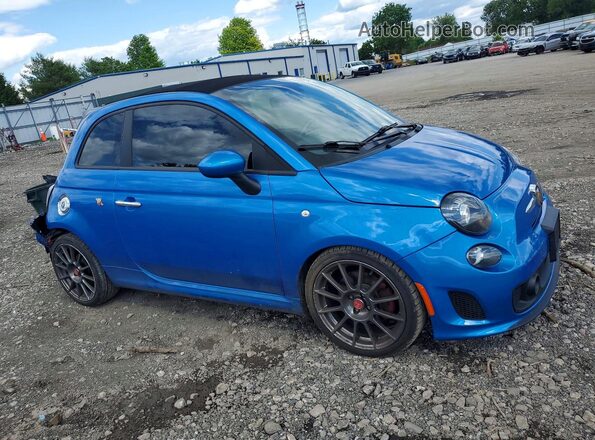 3C3CFFJH5JT420820 2018 FIAT 500 Blue Przód prawy