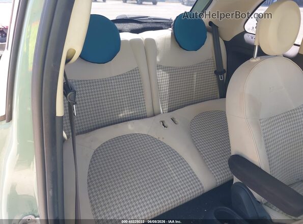 3C3CFFKR4HT530338 2017 FIAT 500 Green VIN կոդի պիտակի տեսք