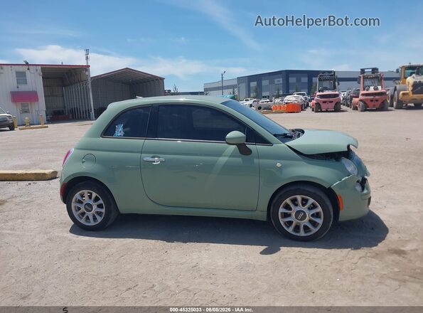 3C3CFFKR4HT530338 2017 FIAT 500 Green Սալոնի հետևի տեսք