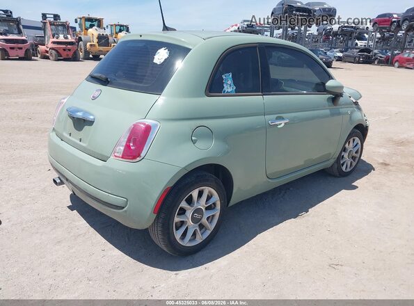 3C3CFFKR4HT530338 2017 FIAT 500 Green Հետևի աջ
