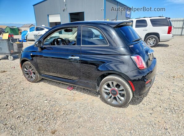 3C3CFFKR4HT553764 2017 FIAT 500 Black Հետևի ձախ