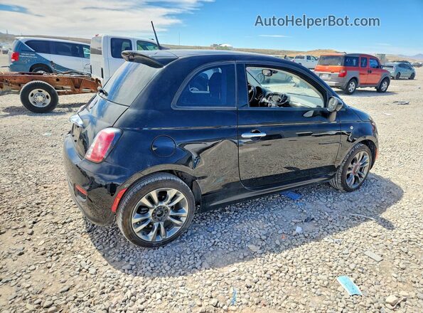 3C3CFFKR4HT553764 2017 FIAT 500 Black Հետևի աջ