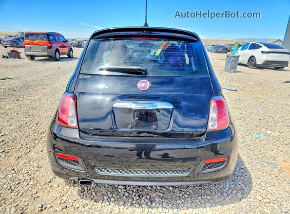 3C3CFFKR4HT553764 2017 FIAT 500 Black Հետևի տեսք