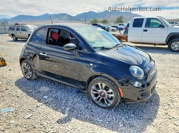 3C3CFFKR4HT553764 2017 FIAT 500 Black Առջևի աջ