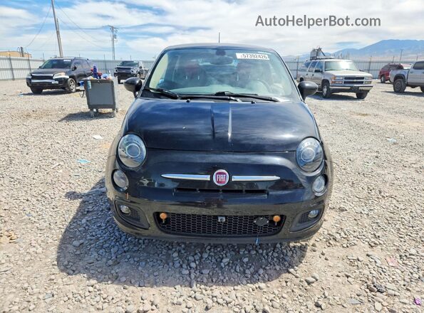 3C3CFFKR4HT553764 2017 FIAT 500 Black Դիմացի տեսք