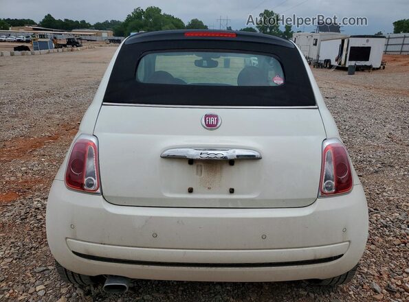 3C3CFFLR5HT509139 2017 FIAT 500 Белый Вид сзади