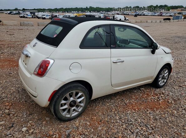 3C3CFFLR5HT509139 2017 FIAT 500 Белый Задняя правая четверть