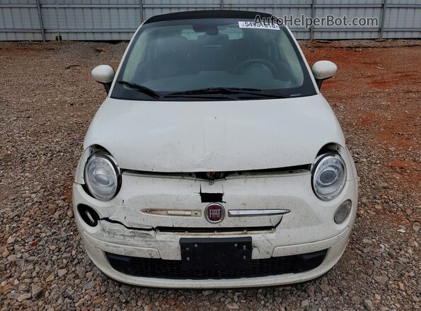 3C3CFFLR5HT509139 2017 FIAT 500 Белый Вид спереди