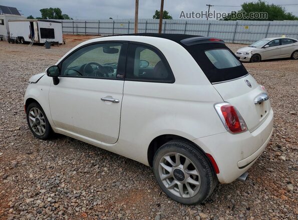 3C3CFFLR5HT509139 2017 FIAT 500 Белый Задняя левая четверть