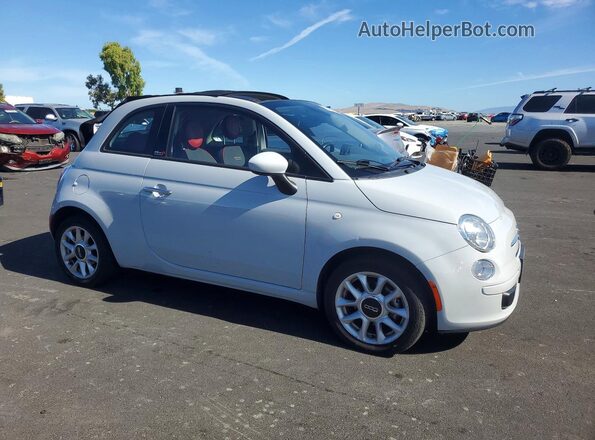 3C3CFFLR9HT700210 2017 FIAT 500 White Front right
