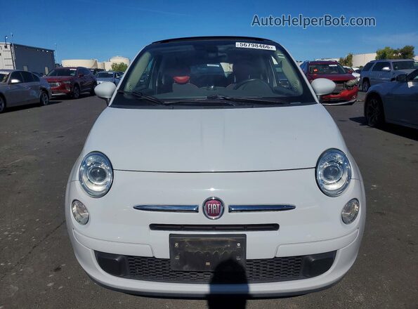 3C3CFFLR9HT700210 2017 FIAT 500 White Front view
