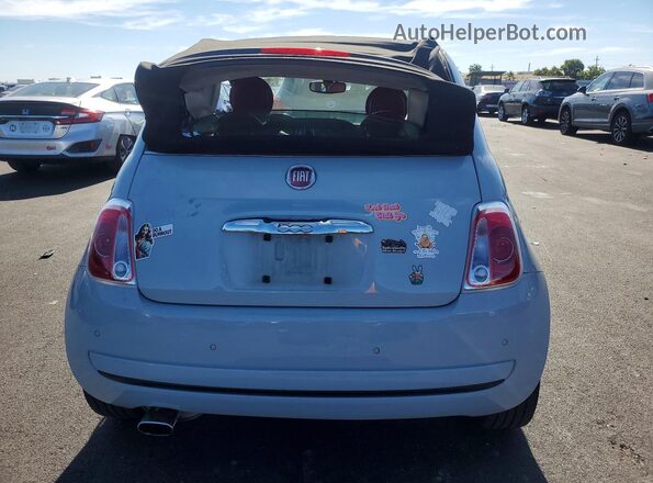 3C3CFFLR9HT700210 2017 FIAT 500 White Rear view