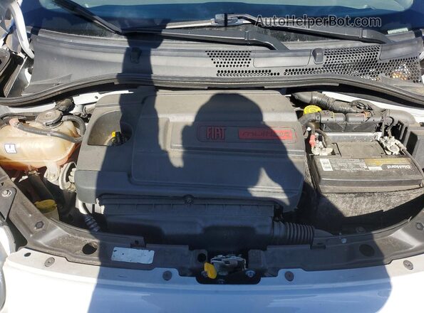 3C3CFFLR9HT700210 2017 FIAT 500 White Rear interior view