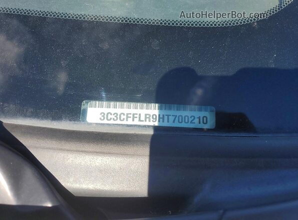 3C3CFFLR9HT700210 2017 FIAT 500 White Engine compartment view