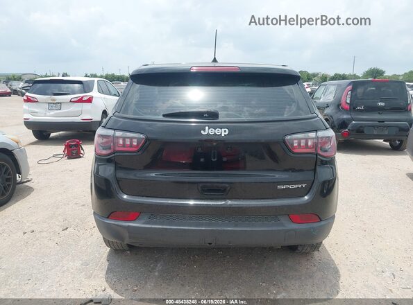 3C4NJCAB0JT107039 2018 JEEP COMPASS Black 
