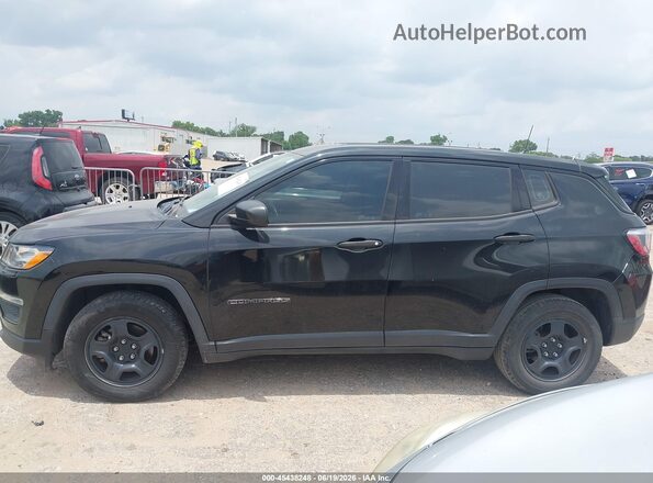 3C4NJCAB0JT107039 2018 JEEP COMPASS Black სალონის 360-გრადუსიანი ხედი