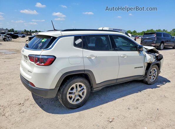 3C4NJCAB0KT617778 2019 JEEP COMPASS White Tył prawy